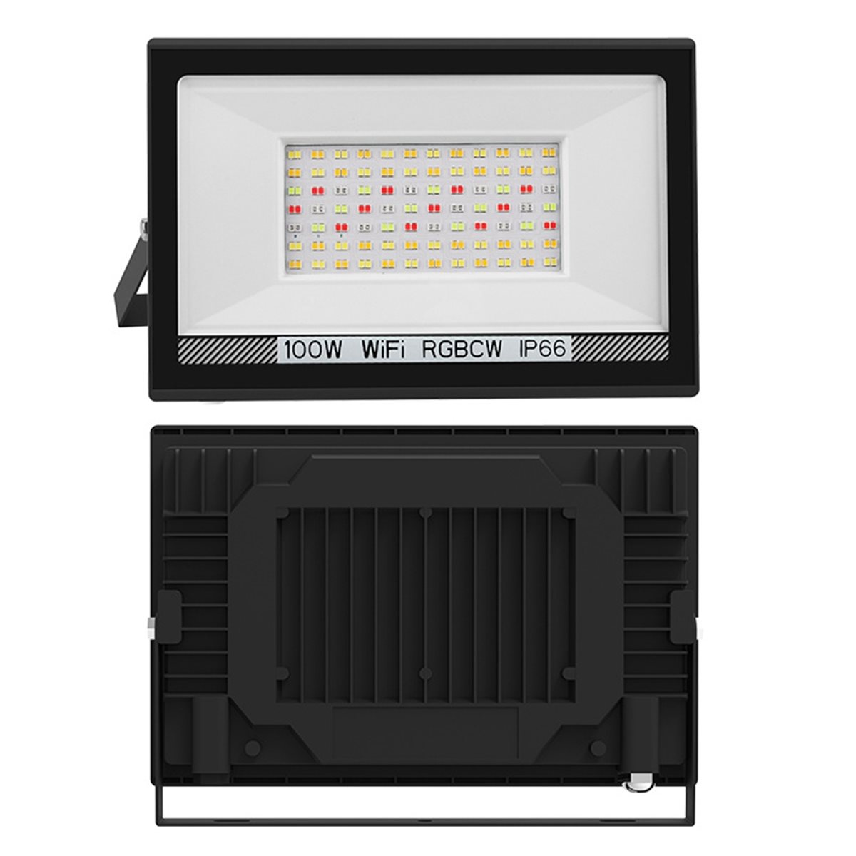 AA19 100W RGBCW LED投光器 アプリ遠隔操作 - Outdoor Lighting Uk のレビューと価格