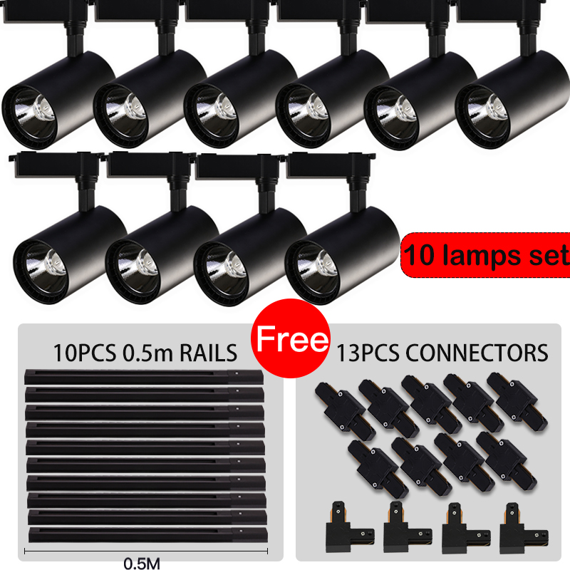 トラックライト 50W 高輝度 シーリングランプ トラックラ - Outdoor Lighting Track のレビューと価格