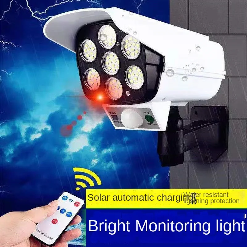 屋外ソーラーライトモーションセンサーセキュリティダミーカメラ - Outdoor Lighting Wireless のレビューと価格