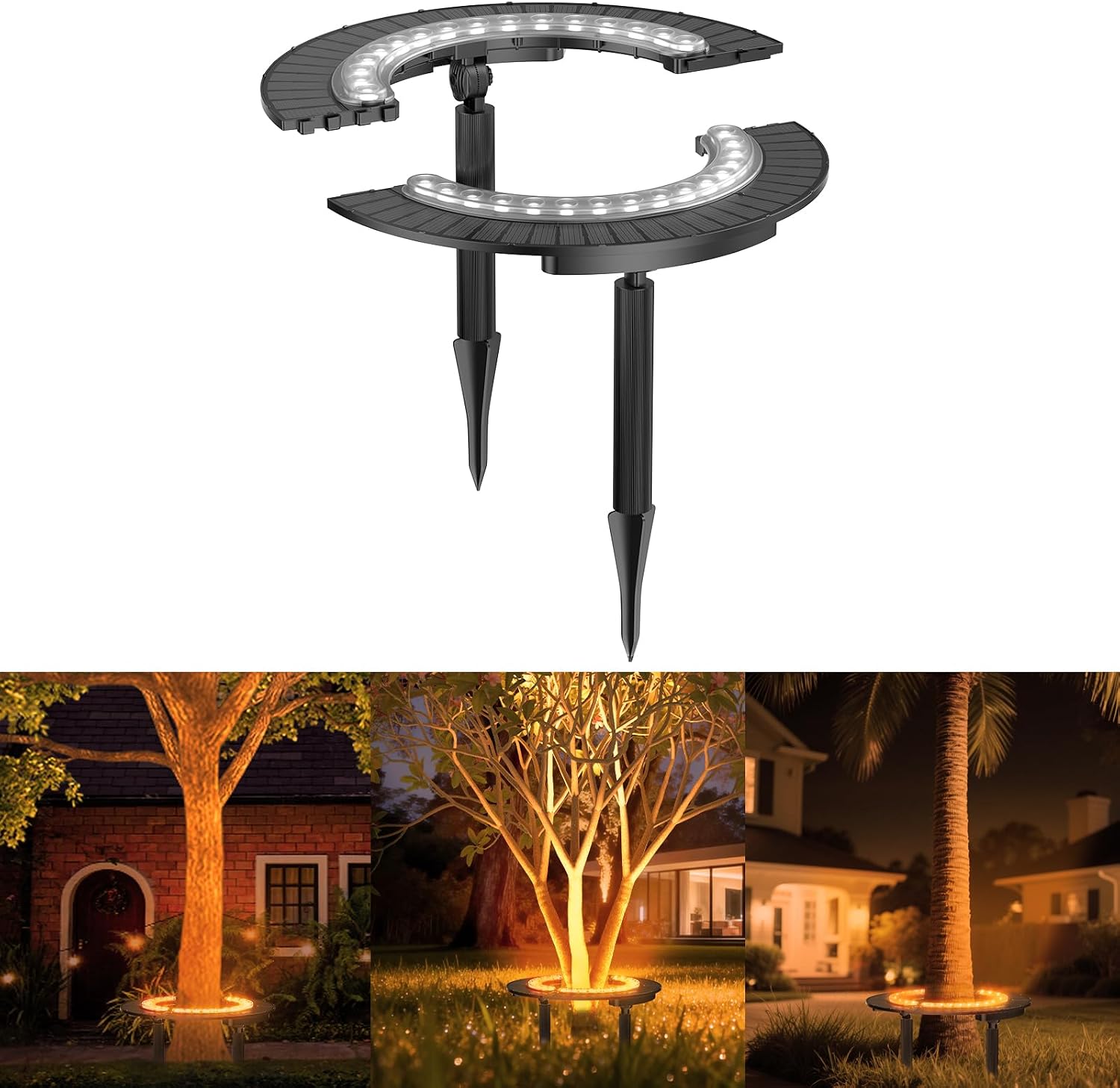 ソーラーパームツリーライト ワイヤレス景観照明 ウォームホワ - Outdoor Lighting Wireless のレビューと価格