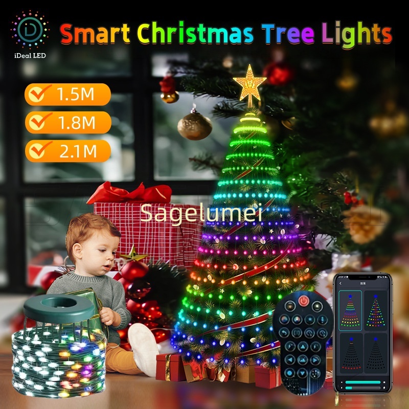 RGBIC 400LED クリスマスライト ホリデーストリン - Outdoor Lighting Uk のレビューと価格